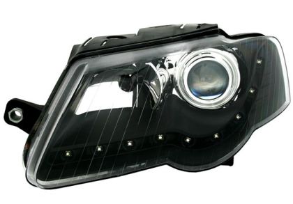 Φανάρια εμπρός led για Vw Passat 3C (2005+) - μαύρα , χωρίς λάμπες (Η7) - σετ 2τμχ. - € 482,9 Φανάρια εμπρός led για Vw Passat 3C (2005+) - μαύρα , χωρίς λάμπες (Η7) - σετ 2τμχ.