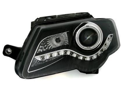 Φανάρια εμπρός led για Vw Passat 3C (2005+) - μαύρα , με λάμπες (Η1) - σετ 2τμχ. - € 572,9 Φανάρια εμπρός led για Vw Passat 3C (2005+) - μαύρα , με λάμπες (Η1) - σετ 2τμχ.