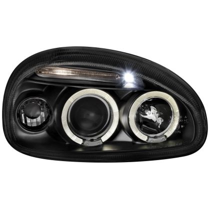 Φανάρια εμπρός angel eyes για Opel Corsa B (1993-2001) - μαύρα , με λάμπες (Η1) - σετ 2τμχ. - € 340,9 Φανάρια εμπρός angel eyes για Opel Corsa B (1993-2001) - μαύρα , με λάμπες (Η1) - σετ 2τμχ.