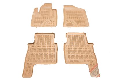 Λαστιχένια πατάκια Rezaw Plast για HYUNDAI Santa Fe II (2006-2012) - τύπου σκαφάκι - μπεζ - 4τμχ. - € 89,9 Λαστιχένια πατάκια Rezaw Plast για HYUNDAI Santa Fe II (2006-2012) - τύπου σκαφάκι - μπεζ - 4τμχ.