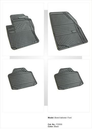 Λαστιχένια πατάκια Frogum universal για FORD - 4τμχ. - € 39,9 Λαστιχένια πατάκια Frogum universal για FORD - 4τμχ.