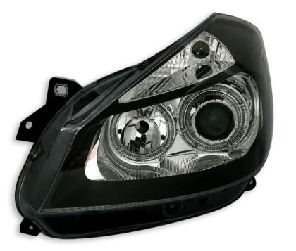 Φανάρια εμπρός angel eyes για Renault Clio ΙΙΙ (2005+) - μαύρα , χωρίς λάμπες (Η7) - σετ 2τμχ. - € 335,9 Φανάρια εμπρός angel eyes για Renault Clio ΙΙΙ (2005+) - μαύρα , χωρίς λάμπες (Η7) - σετ 2τμχ.