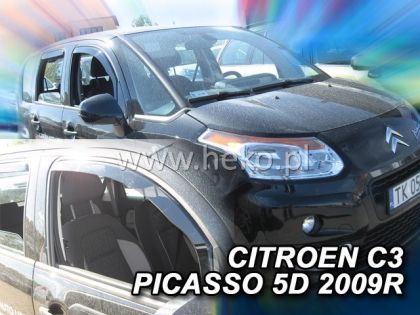 Ανεμοθραύστες Citroen C3 Picasso (2008-2017) 5 πορτο - 2 τμχ. εμπρός, Heko - € 68,9 Ανεμοθραύστες Citroen C3 Picasso (2008-2017) 5 πορτο - 2 τμχ. εμπρός, Heko