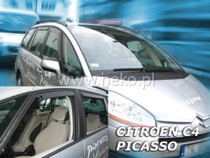 Ανεμοθραύστες Citroen C4 Picasso / Grand (2006-2013) 5 πορτο - 2 τμχ. εμπρός, Heko - € 68,9 Ανεμοθραύστες Citroen C4 Picasso / Grand (2006-2013) 5 πορτο - 2 τμχ. εμπρός, Heko