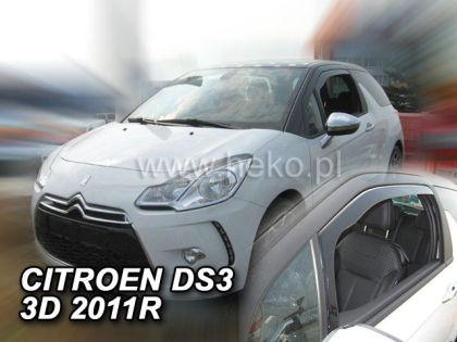 Ανεμοθραύστες Citroen DS3 (2010-2019) 3 πορτο, Heko - € 75,9 Ανεμοθραύστες Citroen DS3 (2010-2019) 3 πορτο, Heko