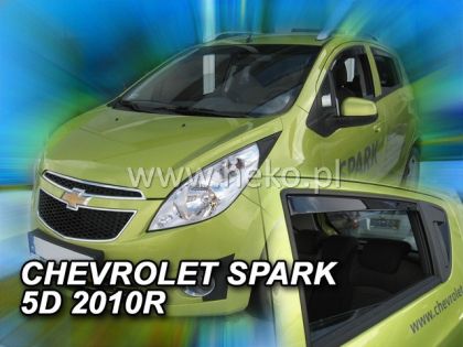 Ανεμοθραύστες Chevrolet Spark II (2009-2022) 5 πορτο - 4 τμχ. εμπρός και πίσω, Heko - € 95,9 Ανεμοθραύστες Chevrolet Spark II (2009-2022) 5 πορτο - 4 τμχ. εμπρός και πίσω, Heko