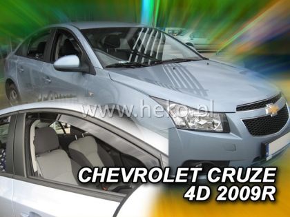 Ανεμοθραύστες Chevrolet Cruze (2008-2017) sedan - 4 τμχ. εμπρός και πίσω, Heko - € 95,9 Ανεμοθραύστες Chevrolet Cruze (2008-2017) sedan - 4 τμχ. εμπρός και πίσω, Heko