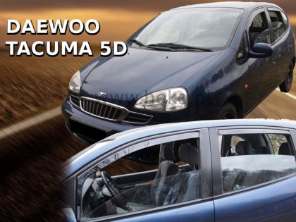 Ανεμοθραύστες για Daewoo Tacuma / Chevrolet Rezzo (2000-2011) 5 πορτο - 4 τμχ. εμπρός και πίσω - € 75,9 Ανεμοθραύστες για Daewoo Tacuma / Chevrolet Rezzo (2000-2011) 5 πορτο - 4 τμχ. εμπρός και πίσω