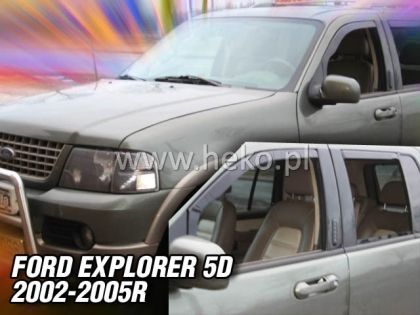 Ανεμοθραύστες για Ford Explorer III (2002-2005) 5 πορτο - 2 τμχ. εμπρός - € 53,9 Ανεμοθραύστες για Ford Explorer III (2002-2005) 5 πορτο - 2 τμχ. εμπρός