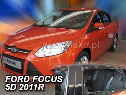 Ανεμοθραύστες Ford Focus III (2011-2018) 5 πορτο , sedan - 4 τμχ. εμπρός και πίσω, Heko - € 95,9 Ανεμοθραύστες Ford Focus III (2011-2018) 5 πορτο , sedan - 4 τμχ. εμπρός και πίσω, Heko