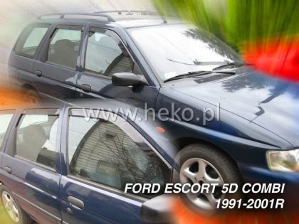 Ανεμοθραύστες Ford Escort / Orion (1986-1992) sedan - 2 τμχ. εμπρός, Heko - € 68,9 Ανεμοθραύστες Ford Escort / Orion (1986-1992) sedan - 2 τμχ. εμπρός, Heko