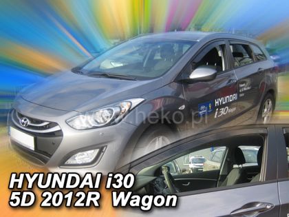 Ανεμοθραύστες Hyundai i30 (2012-2017) 5 πορτο - 2 τμχ. εμπρός, Heko - € 68,9 Ανεμοθραύστες Hyundai i30 (2012-2017) 5 πορτο - 2 τμχ. εμπρός, Heko