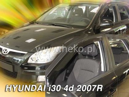 Ανεμοθραύστες Hyundai i 30 (2007-2012) 5 πορτο - 4 τμχ. εμπρός και πίσω, Heko - € 95,9 Ανεμοθραύστες Hyundai i 30 (2007-2012) 5 πορτο - 4 τμχ. εμπρός και πίσω, Heko