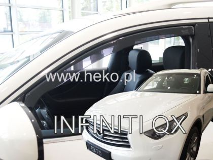 Ανεμοθραύστες Infiniti FX/QX (2008-2017) 5 πορτο - 2 τμχ. εμπρός, Heko - € 68,9 Ανεμοθραύστες Infiniti FX/QX (2008-2017) 5 πορτο - 2 τμχ. εμπρός, Heko