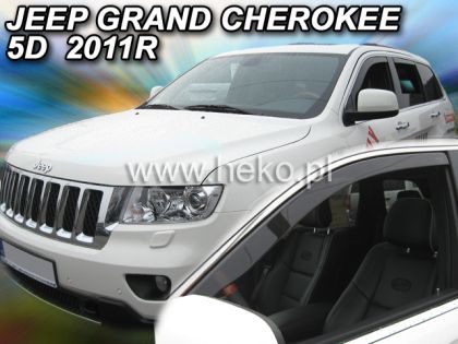 Ανεμοθραύστες Jeep Grand Cherokee (2010-2021) 5 πορτο - 2 τμχ. εμπρός, Heko - € 68,9 Ανεμοθραύστες Jeep Grand Cherokee (2010-2021) 5 πορτο - 2 τμχ. εμπρός, Heko