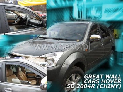 Ανεμοθραύστες Great Wall Hover (2005-2012) 5 πορτο - 2 τμχ. εμπρός, Heko - € 68,9 Ανεμοθραύστες Great Wall Hover (2005-2012) 5 πορτο - 2 τμχ. εμπρός, Heko
