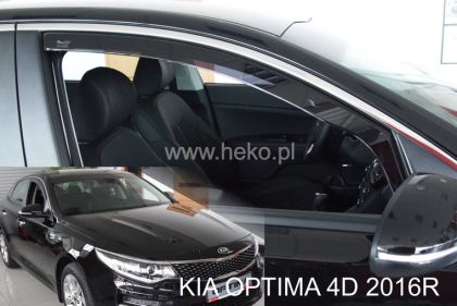 Ανεμοθραύστες Kia Rio (2016-2023) sedan - 2 τμχ. εμπρός, Heko - € 68,9 Ανεμοθραύστες Kia Rio (2016-2023) sedan - 2 τμχ. εμπρός, Heko