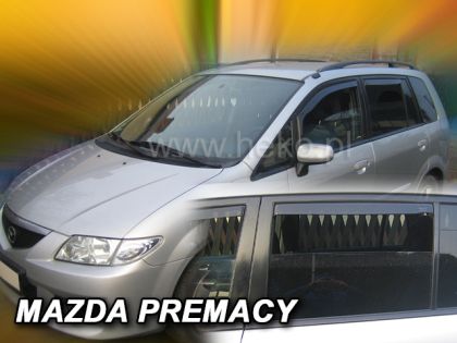 Ανεμοθραύστες για Mazda Premacy (1999-2005) 5 πορτο - 4 τμχ. εμπρός και πίσω - € 75,9 Ανεμοθραύστες για Mazda Premacy (1999-2005) 5 πορτο - 4 τμχ. εμπρός και πίσω