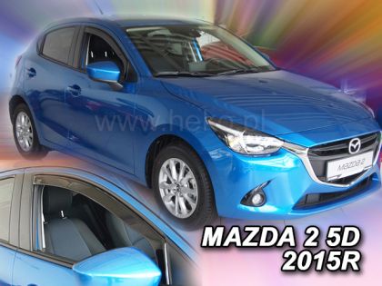 Ανεμοθραύστες για Mazda 2 (2014+) 5 πορτο - 4 τμχ. εμπρός και πίσω - € 75,9 Ανεμοθραύστες για Mazda 2 (2014+) 5 πορτο - 4 τμχ. εμπρός και πίσω
