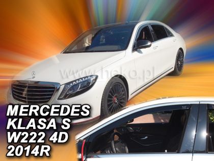 Ανεμοθραύστες για Mercedes S-Class W222 (2013+) sedan - 2 τμχ. εμπρός - € 53,9 Ανεμοθραύστες για Mercedes S-Class W222 (2013+) sedan - 2 τμχ. εμπρός