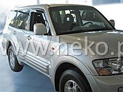 Ανεμοθραύστες για Mitsubishi Pajero Pinin (1998-2007) 5 πορτο - 4 τμχ. εμπρός και πίσω - € 75,9 Ανεμοθραύστες για Mitsubishi Pajero Pinin (1998-2007) 5 πορτο - 4 τμχ. εμπρός και πίσω