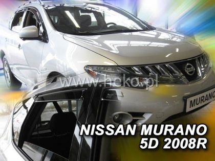 Ανεμοθραύστες για Nissan Murano (2002-2008) 5 πορτο - 4 τμχ. εμπρός και πίσω - € 75,9 Ανεμοθραύστες για Nissan Murano (2002-2008) 5 πορτο - 4 τμχ. εμπρός και πίσω