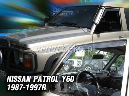 Ανεμοθραύστες για Nissan Patrol (1997+) 5 πορτο - 4 τμχ. εμπρός και πίσω - € 75,9 Ανεμοθραύστες για Nissan Patrol (1997+) 5 πορτο - 4 τμχ. εμπρός και πίσω
