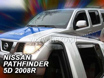 Ανεμοθραύστες για Nissan Pathfinder (2005-2012) 5 πορτο - 4 τμχ. εμπρός και πίσω - € 75,9 Ανεμοθραύστες για Nissan Pathfinder (2005-2012) 5 πορτο - 4 τμχ. εμπρός και πίσω