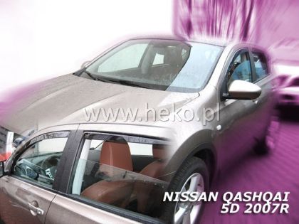 Ανεμοθραύστες για Nissan Qashqai / (+2) (2007-2013) 5 πορτο - 2 τμχ. εμπρός - € 53,9 Ανεμοθραύστες για Nissan Qashqai / (+2) (2007-2013) 5 πορτο - 2 τμχ. εμπρός