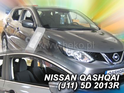 Ανεμοθραύστες για Nissan Qashqai (2013+) 5 πορτο - 2 τμχ. εμπρός - € 53,9 Ανεμοθραύστες για Nissan Qashqai (2013+) 5 πορτο - 2 τμχ. εμπρός