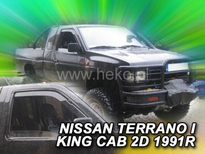 Ανεμοθραύστες Nissan Terrano 2 / Ford Maverick (1993-2004) 5 πορτο - 4 τμχ. εμπρός και πίσω, Heko - € 95,9 Ανεμοθραύστες Nissan Terrano 2 / Ford Maverick (1993-2004) 5 πορτο - 4 τμχ. εμπρός και πίσω, Heko