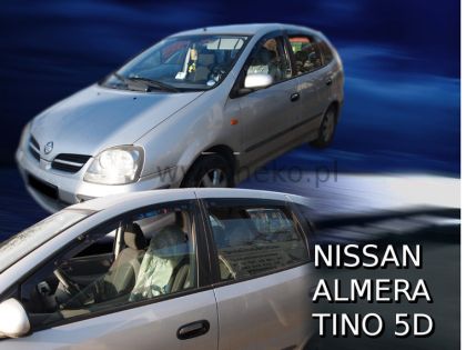 Ανεμοθραύστες για Nissan Tino (2000-2006) 5 πορτο - 4 τμχ. εμπρός και πίσω - € 75,9 Ανεμοθραύστες για Nissan Tino (2000-2006) 5 πορτο - 4 τμχ. εμπρός και πίσω