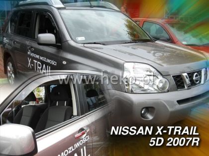 Ανεμοθραύστες για Nissan X-Trail (2007-2013) - 4 τμχ εμπρός και πίσω - € 75,9 Ανεμοθραύστες για Nissan X-Trail (2007-2013) - 4 τμχ εμπρός και πίσω