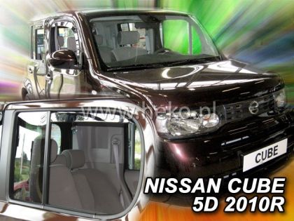 Ανεμοθραύστες για Nissan Cube (2010+) 5 πορτο - 4 τμχ. εμπρός και πίσω - € 75,9 Ανεμοθραύστες για Nissan Cube (2010+) 5 πορτο - 4 τμχ. εμπρός και πίσω