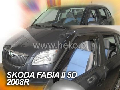 Ανεμοθραύστες για Skoda Fabia (2008-2015) combi - 4 τμχ εμπρός και πίσω - € 75,9 Ανεμοθραύστες για Skoda Fabia (2008-2015) combi - 4 τμχ εμπρός και πίσω
