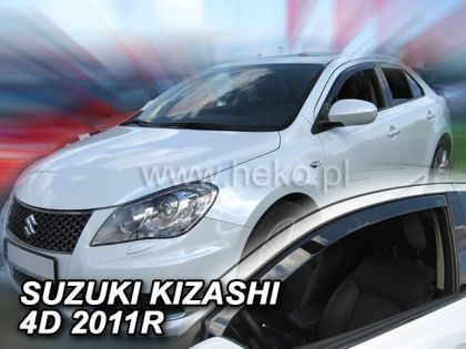 Ανεμοθραύστες Suzuki Kizashi (2009-2014) sedan - 2 τμχ εμπρός, Heko - € 68,9 Ανεμοθραύστες Suzuki Kizashi (2009-2014) sedan - 2 τμχ εμπρός, Heko