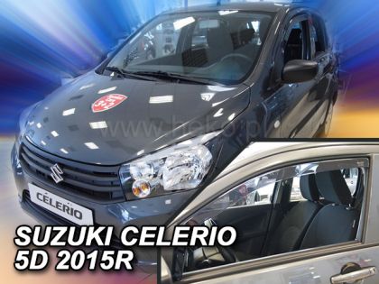Ανεμοθραύστες Suzuki Celerio (2015+) 5 πορτο - 2 τμχ εμπρός, Heko - € 68,9 Ανεμοθραύστες Suzuki Celerio (2015+) 5 πορτο - 2 τμχ εμπρός, Heko
