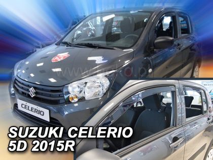 Ανεμοθραύστες Suzuki Celerio (2015+) 5 πορτο - 4 τμχ εμπρός και πίσω, Heko - € 95,9 Ανεμοθραύστες Suzuki Celerio (2015+) 5 πορτο - 4 τμχ εμπρός και πίσω, Heko