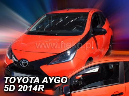 Ανεμοθραύστες Toyota Aygo (2005-2014) 5 πορτο - 2 τμχ. εμπρός, Heko - € 68,9 Ανεμοθραύστες Toyota Aygo (2005-2014) 5 πορτο - 2 τμχ. εμπρός, Heko