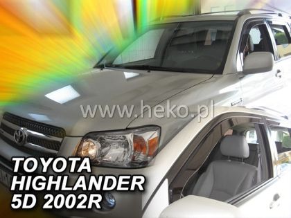 Ανεμοθραύστες Toyota Highlander (USA) (2001-2007) - 2 τμχ. εμπρός, Heko - € 68,9 Ανεμοθραύστες Toyota Highlander (USA) (2001-2007) - 2 τμχ. εμπρός, Heko