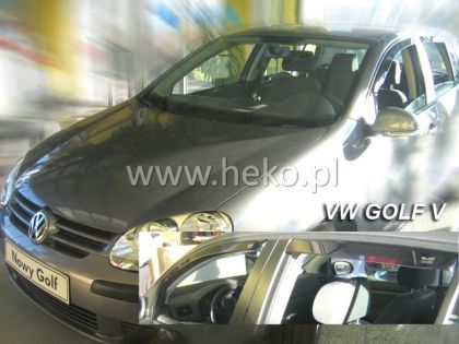Ανεμοθραύστες Vw Golf 5 (2004-2008) 5 πορτο - 2 τμχ. εμπρός, Heko - € 68,9 Ανεμοθραύστες Vw Golf 5 (2004-2008) 5 πορτο - 2 τμχ. εμπρός, Heko