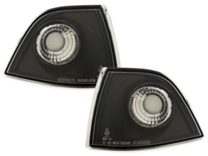 Φλας δίπλα στο φανάρι BMW E36 (1990 -1999) sedan / combi / compact - black - σετ 2τμχ. - € 47,9 Φλας δίπλα στο φανάρι BMW E36 (1990 -1999) sedan  / combi / compact  - black - σετ 2τμχ.