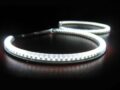 Δαχτυλίδια led angel eyes για  BMW E46 coupe (2003+) με 66 led - κίτρινα