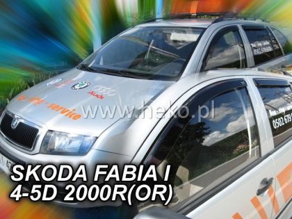 Ανεμοθραύστες για Skoda Fabia (2000-2007) 4/5 πορτο- 2 τμχ εμπρός αυτοκόλλητοι - € 57,9 Ανεμοθραύστες για Skoda Fabia (2000-2007) 4/5 πορτο- 2 τμχ εμπρός αυτοκόλλητοι