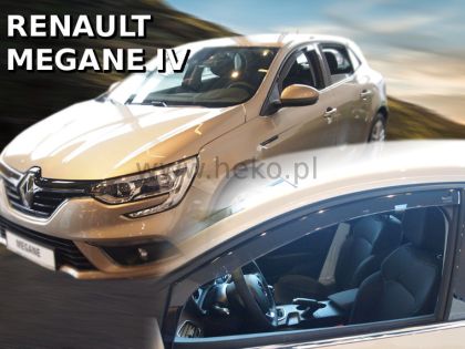 Ανεμοθραύστες για Renault Megane Grandtour (2016+) wagon - 4 τμχ εμπρός και πίσω - € 75,9 Ανεμοθραύστες για Renault Megane Grandtour (2016+) wagon - 4 τμχ εμπρός και πίσω