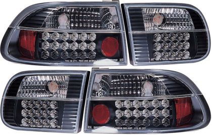 Πίσω φανάρια led για Honda Civic (1991-1995) 3D - μαύρα - σετ 2τμχ. - € 303,9 Πίσω φανάρια led για Honda Civic (1991-1995) 3D - μαύρα - σετ 2τμχ.