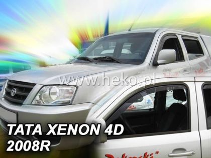 Ανεμοθραύστες για Tata Xenon (2007+) 4 πορτο - 2τμχ. εμπρός - € 53,9 Ανεμοθραύστες για Tata Xenon (2007+) 4 πορτο - 2τμχ. εμπρός