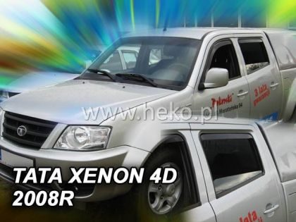 Ανεμοθραύστες για Tata Xenon (2007+) 4 πορτο - 4τμχ. εμπρός και πίσω - € 75,9 Ανεμοθραύστες για Tata Xenon (2007+) 4 πορτο - 4τμχ. εμπρός και πίσω