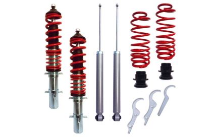 Ρυθμιζόμενη ανάρτηση για Audi A3 8L (1996-2003) / Golf 4 / Bora - κόκκινη - 4τμχ. - € 595,9 Ρυθμιζόμενη ανάρτηση για Audi A3 8L (1996-2003) / Golf 4 / Bora - κόκκινη - 4τμχ.