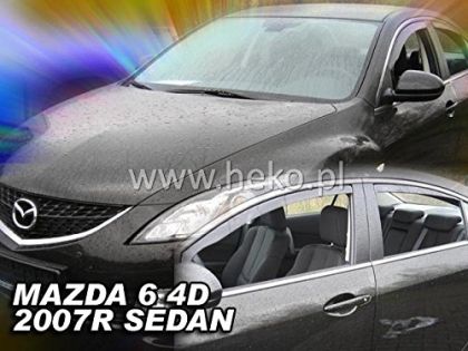 Ανεμοθραύστες για Mazda 6 (2007-2013) 5 πορτο , sedan - 2 τμχ. εμπρός - € 53,9 Ανεμοθραύστες για Mazda 6 (2007-2013) 5 πορτο , sedan - 2 τμχ. εμπρός